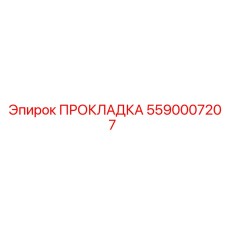 5590007207 ПРОКЛАДКА Epiroc