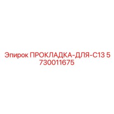 5730011675 ПРОКЛАДКА-ДЛЯ-C13 Epiroc