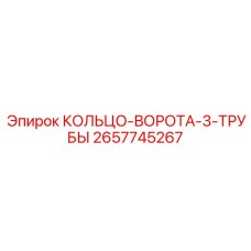 2657745267 КОЛЬЦО-ВОРОТА-3-ТРУБЫ Epiroc