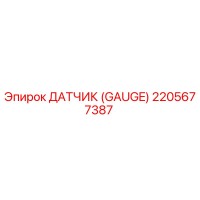 2205677387 ДАТЧИК (GAUGE) Epiroc
