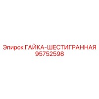95752598 ГАЙКА-ШЕСТИГРАННАЯ Epiroc