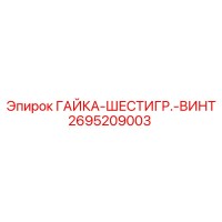 2695209003 ГАЙКА-ШЕСТИГР.-ВИНТ Epiroc