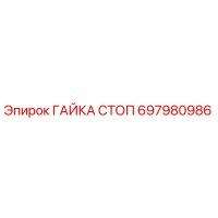 697980986 ГАЙКА СТОП Epiroc