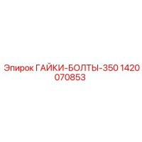 1420070853 ГАЙКИ-БОЛТЫ-350 Epiroc