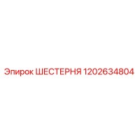 1202634804 ШЕСТЕРНЯ Epiroc