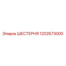1202673000 ШЕСТЕРНЯ Epiroc
