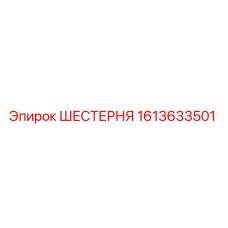 1613633501 ШЕСТЕРНЯ Epiroc