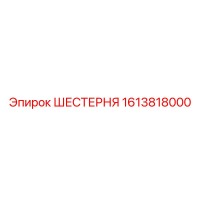 1613818000 ШЕСТЕРНЯ Epiroc