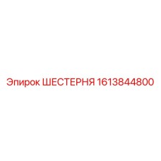 1613844800 ШЕСТЕРНЯ Epiroc