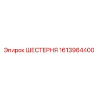 1613964400 ШЕСТЕРНЯ Epiroc