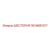 1614681317 ШЕСТЕРНЯ Epiroc