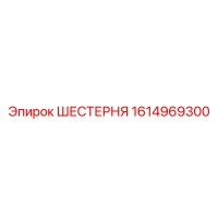 1614969300 ШЕСТЕРНЯ Epiroc