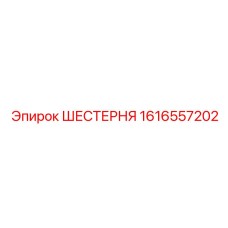 1616557202 ШЕСТЕРНЯ Epiroc