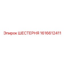 1616612411 ШЕСТЕРНЯ Epiroc