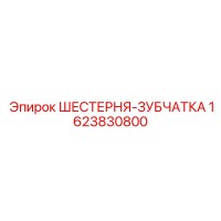 1623830800 ШЕСТЕРНЯ-ЗУБЧАТКА Epiroc