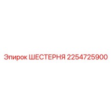 2254725900 ШЕСТЕРНЯ Epiroc
