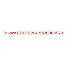5580004820 ШЕСТЕРНЯ Epiroc