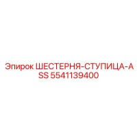 5541139400 ШЕСТЕРНЯ-СТУПИЦА-ASS Epiroc