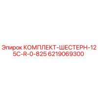 6219069300 КОМПЛЕКТ-ШЕСТЕРН-125C-R-0-825 Epiroc