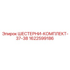 1622599186 ШЕСТЕРНИ-КОМПЛЕКТ-37-38 Epiroc
