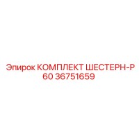 36751659 КОМПЛЕКТ ШЕСТЕРН-P60 Epiroc