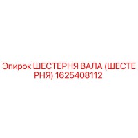 1625408112 ШЕСТЕРНЯ ВАЛА (ШЕСТЕРНЯ) Epiroc