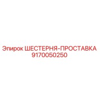 9170050250 ШЕСТЕРНЯ-ПРОСТАВКА Epiroc