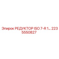 2235550827 РЕДУКТОР ISO 7-R 1… Epiroc