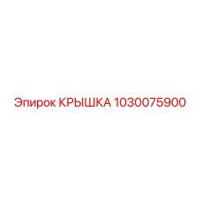 1030075900 КРЫШКА Epiroc