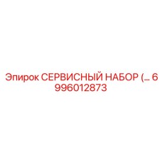 6996012873 СЕРВИСНЫЙ НАБОР (Epiroc)