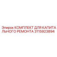 3115923894 КОМПЛЕКТ ДЛЯ КАПИТАЛЬНОГО РЕМОНТА Epiroc