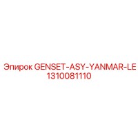 1310081110 GENSET-ASY-YANMAR-LE Epiroc