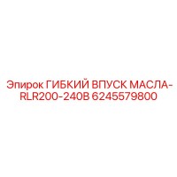 6245579800 ГИБКИЙ ВПУСК МАСЛА-RLR200-240В Epiroc