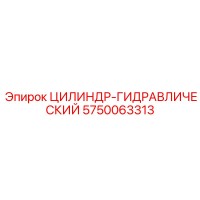 5750063313 ЦИЛИНДР-ГИДРАВЛИЧЕСКИЙ Epiroc