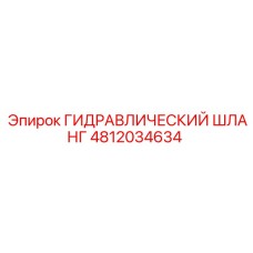 4812034634 ГИДРАВЛИЧЕСКИЙ ШЛАНГ Epiroc