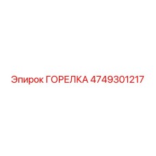 4749301217 ГОРЕЛКА Epiroc