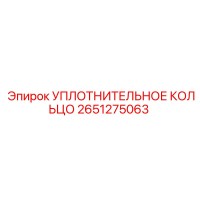 2651275063 УПЛОТНИТЕЛЬНОЕ КОЛЬЦО Epiroc