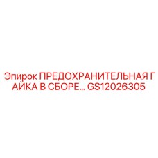 GS12026305 ПРЕДОХРАНИТЕЛЬНАЯ ГАЙКА В СБОРЕ Epiroc