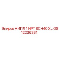 GS12236381 НИПЛ 1 NPT SCH40 Epiroc