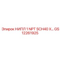 GS12261925 НИПЛ 1 NPT SCH40 X Epiroc