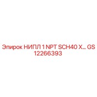 GS12266393 НИПЛ 1 NPT SCH40 X Epiroc