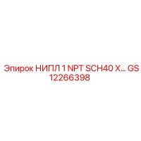 GS12266398 НИПЛ 1 NPT SCH40 X Epiroc