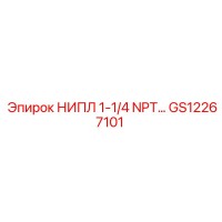 GS12267101 НИПЛ 1-1/4 NPT Epiroc