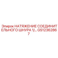 GS12362867 НАТЯЖЕНИЕ СОЕДИНИТЕЛЬНОГО ШНУРА Epiroc