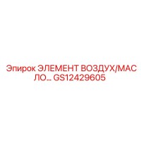 GS12429605 ЭЛЕМЕНТ ВОЗДУХ/МАСЛО Epiroc