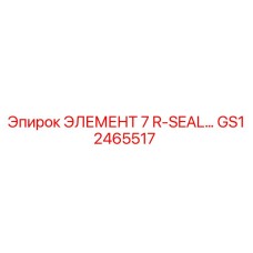 GS12465517 ЭЛЕМЕНТ 7 R-SEAL Epiroc