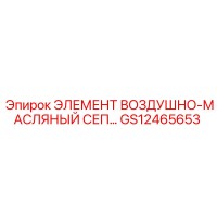 GS12465653 ЭЛЕМЕНТ ВОЗДУШНО-МАСЛЯНЫЙ СЕП Epiroc