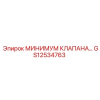 GS12534763 МИНИМУМ КЛАПАНА… Эпирок