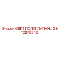 GS12670543 GSKT ПОЛУКЛАПАН... Epiroc