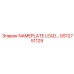 GS12751129 Табличка LEAD… Эпирок (Epiroc)